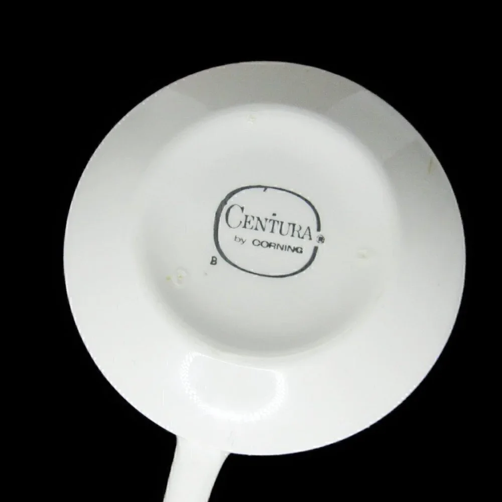 Corning - Centura - White Coupe Creamer - Picture 5 of 6